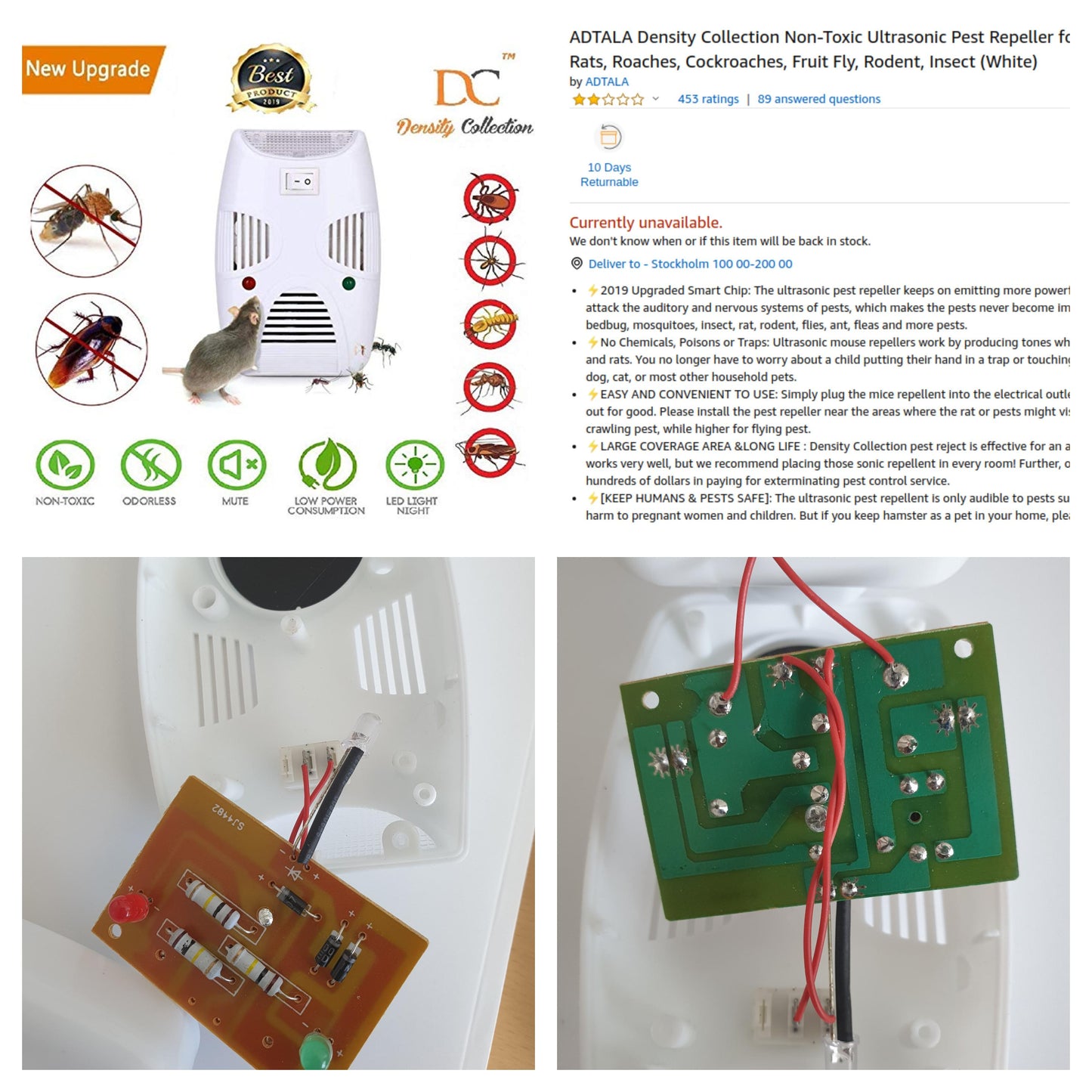 REPELENTE ULTRASONICO PARA PLAGAS